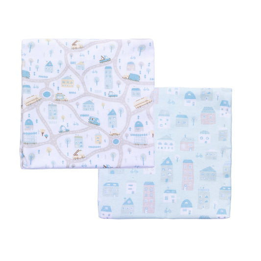 Mantitas de Franela 100% Algodón - Rutas Urbanas