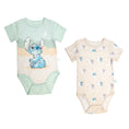 Cargar la imagen en la vista de la galería, Stitch bipack de bodies manga corta 100% algodón Disney - Stitch unisex