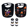 Cargar la imagen en la vista de la galería, Mickey halloween set de 2 baberos y calcetines Disney - Mickey booo