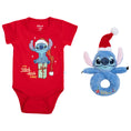 Cargar la imagen en la vista de la galería, Set 3 piezas navidad Stitch unisex