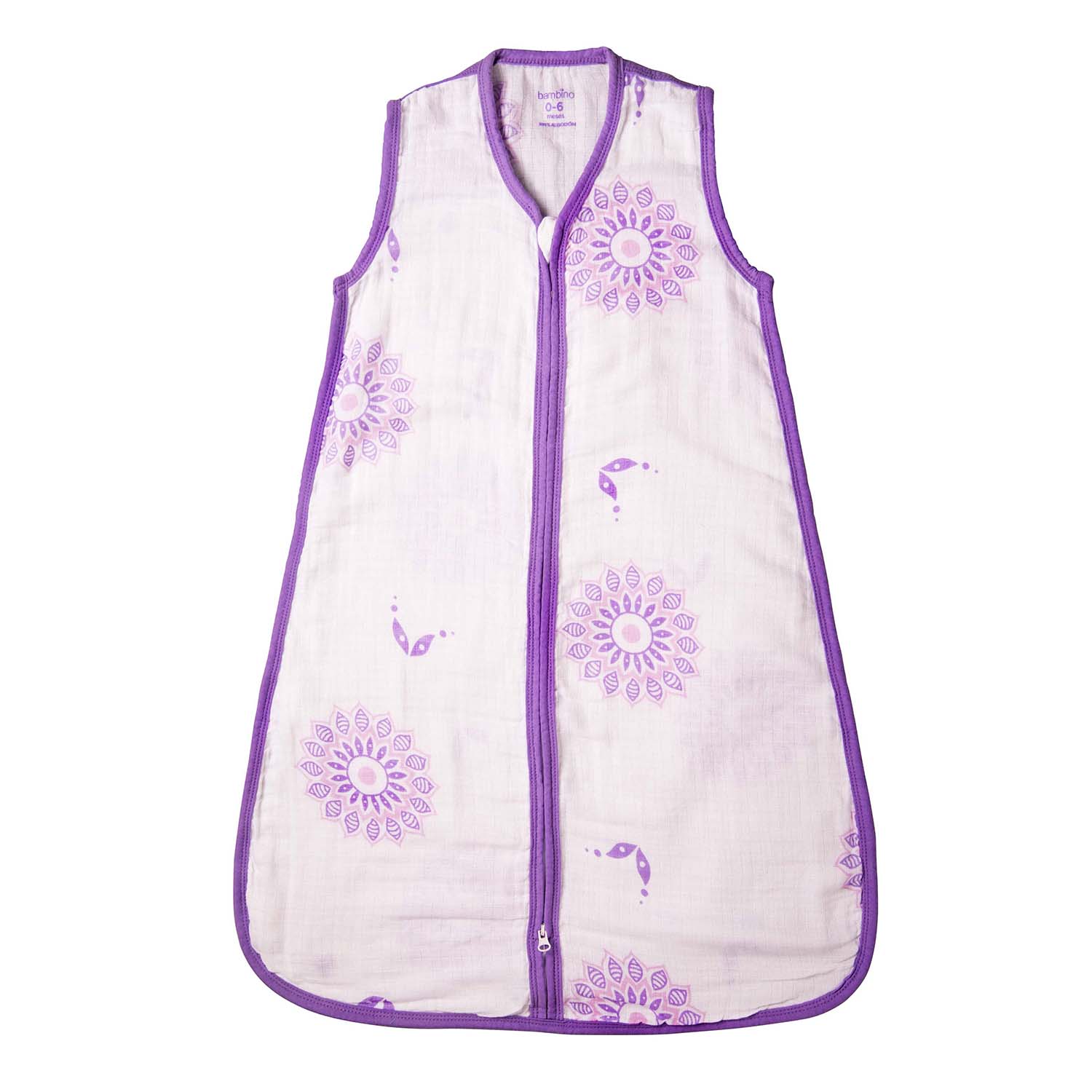 Saquito para Dormir Muselina 100% Algodón - Mandalas Mágicos
