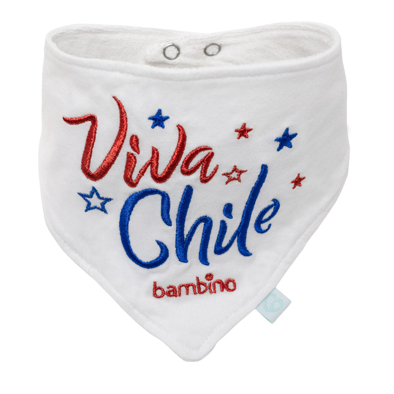 Set 2 Baberos Bandana Chile
