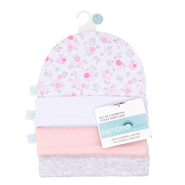 Gorritos 100% Algodón - Flores