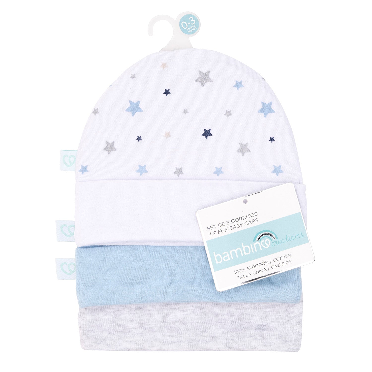 Gorritos 100% Algodón - Estrellitas
