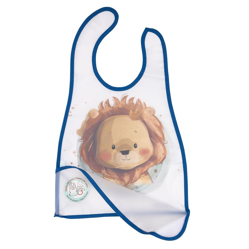 Babero Impermeable con Bolsillo - León