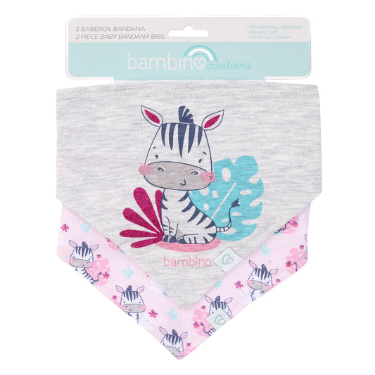 Bandanas de Algodón - Cebra Tropical