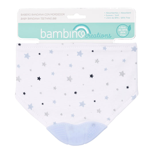 Babero Bandana con Mordedor - Mundo Estrellado