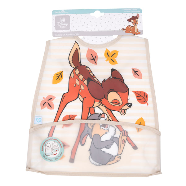Bambi Babero Impermeable con Bolsillo Disney - Bambi Jugando