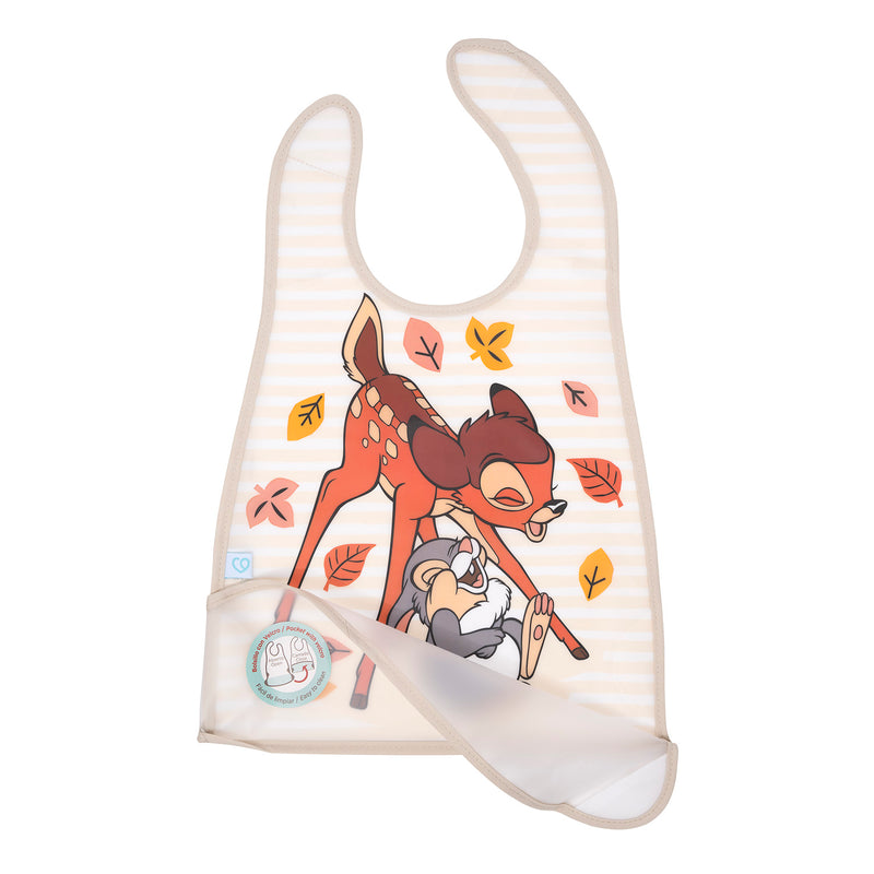 Bambi Babero Impermeable con Bolsillo Disney - Bambi Jugando