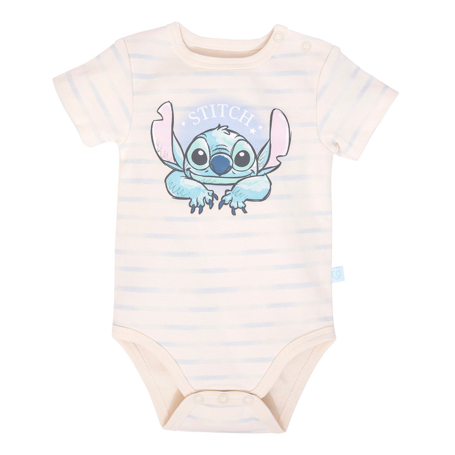 Stitch Bipack de Bodies Manga Corta 100% Algodón Disney - Stitch entre lineas