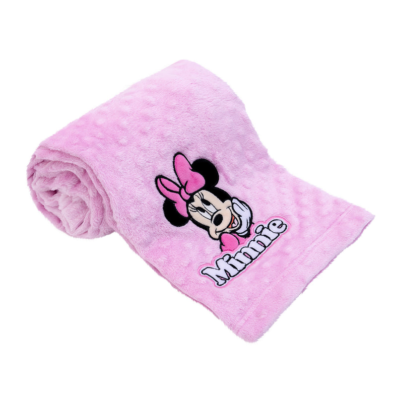 Minnie Frazada de Coral Bordada Disney - Minnie Paris