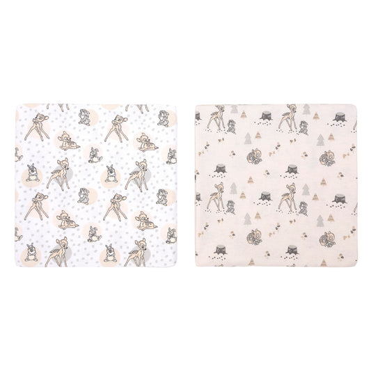 Bambi Bipack de Mantitas de Franela 100% Algodón Disney - Bambi en el bosque