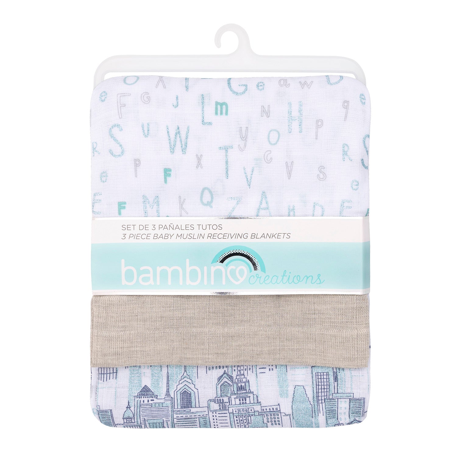 Pañales Tutos 100% Algodón Muselina - Ciudad y Letras