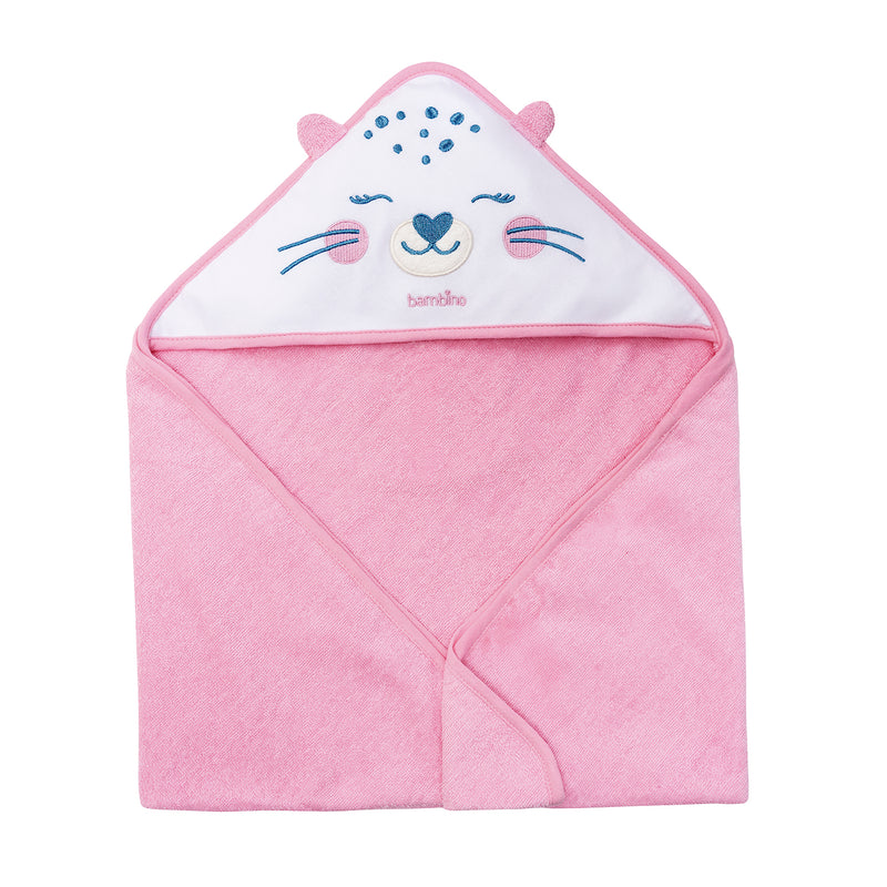 Toalla con Capucha Fucsia Chita