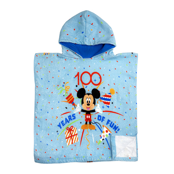 Toalla Poncho Mickey Disney 100