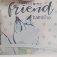 Reproducir el video en la vista de la galería, Babero de Alimentación Impermeable PEVA Celeste Zorro
