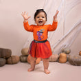 Cargar la imagen en la vista de la galería, Body Halloween Naranjo Gato Niña

