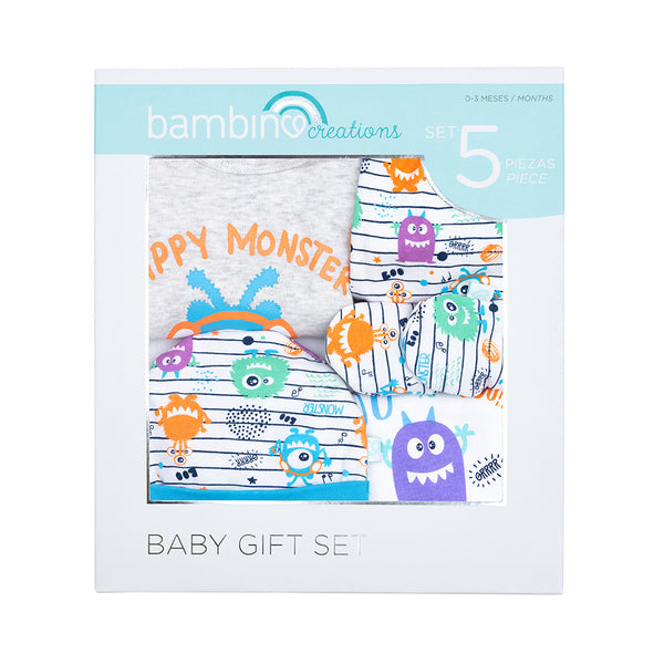 Baby Gift 5 Piezas Multicolor Monsters
