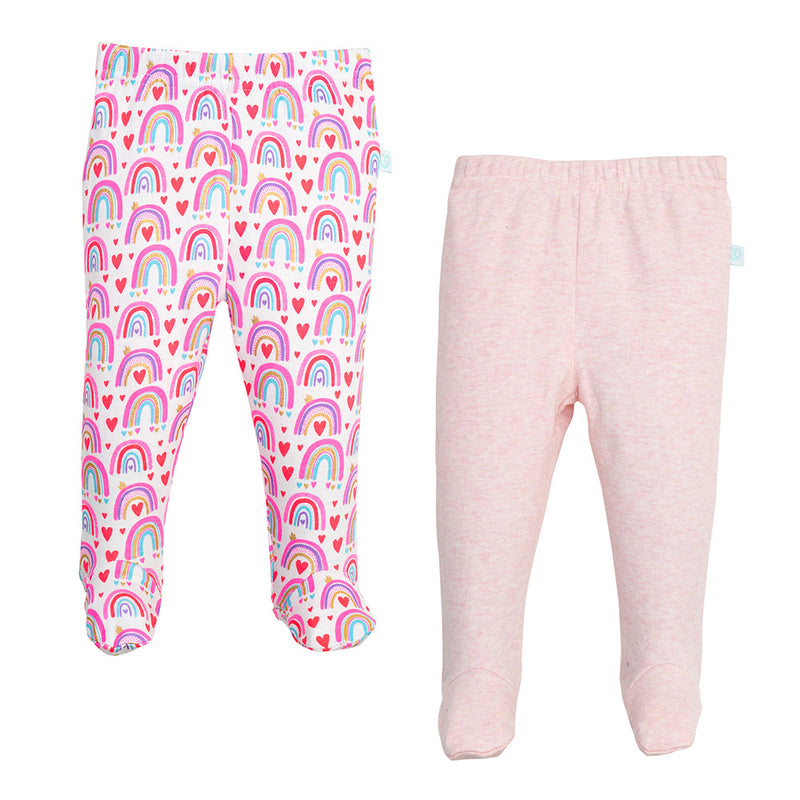 Set 2 Pantys Fucsia Arcoíris