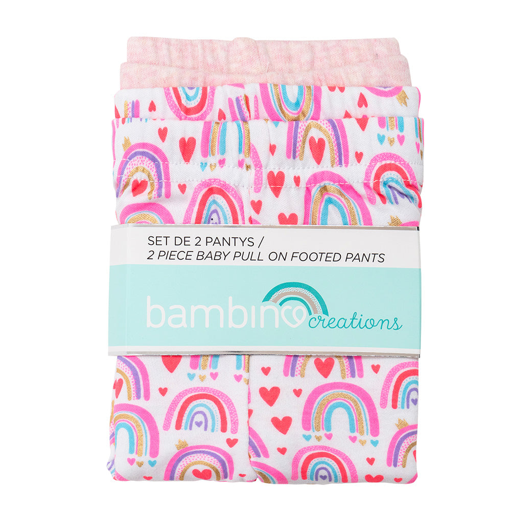 Bipack de Pantys 100% Algodón - Arcoiris