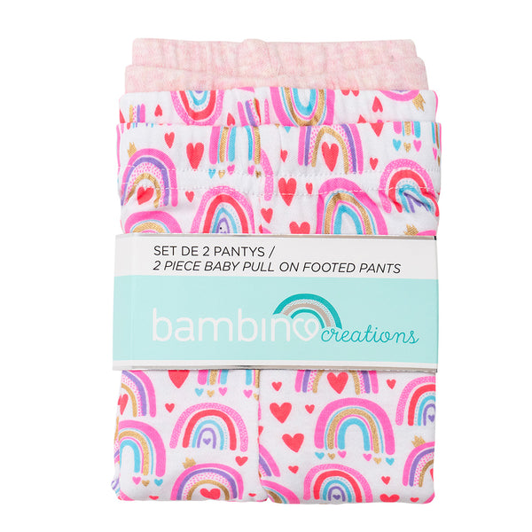 Bipack de Pantys 100% Algodón - Arcoiris