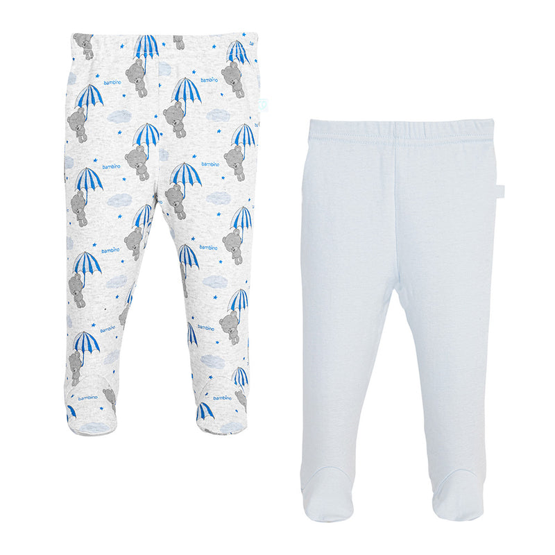 Bipack de Pantys 100% Algodón - Osito en Paraguas