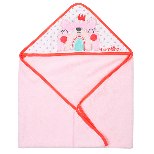 Toalla con capucha multicolor arcoíris