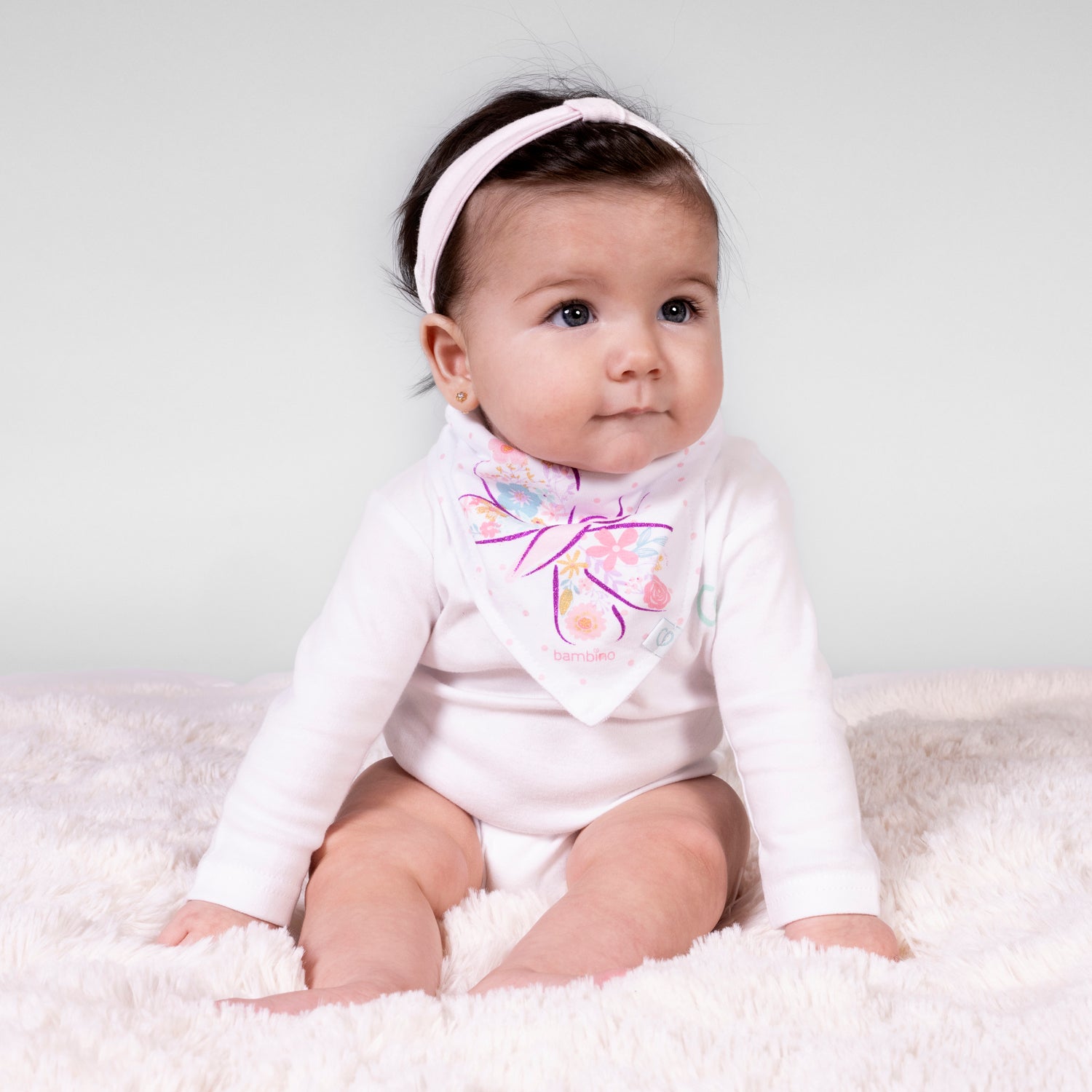 Set 3 cintillos rosado mariposa