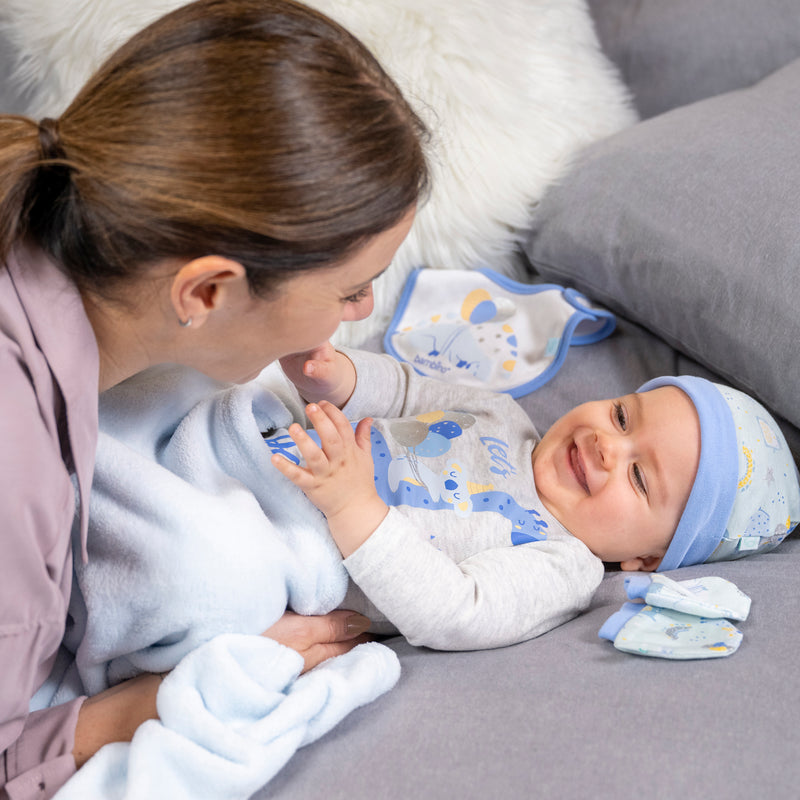 Baby Gift 5 Piezas Celeste Animales