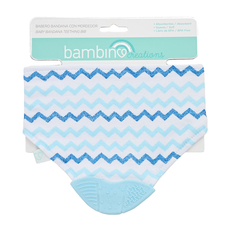 Babero Bandana con Mordedor Zigzag