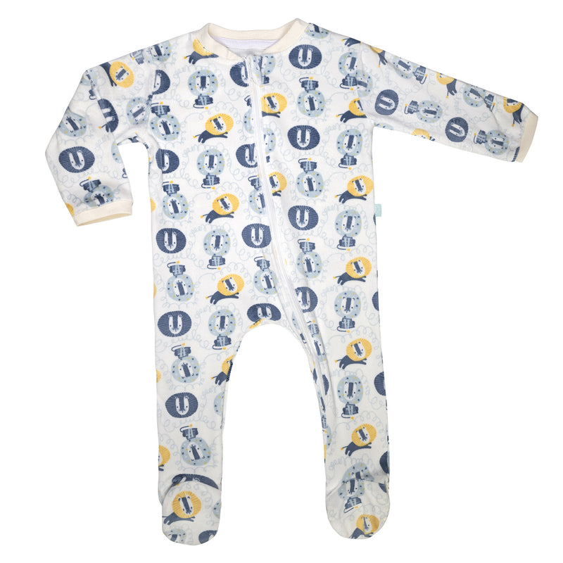 Pijama Suavecito Blanco Le n Ni o